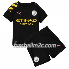 Fußballtrikots Manchester City Kinder Auswärts Trikotsatz 2019-2020